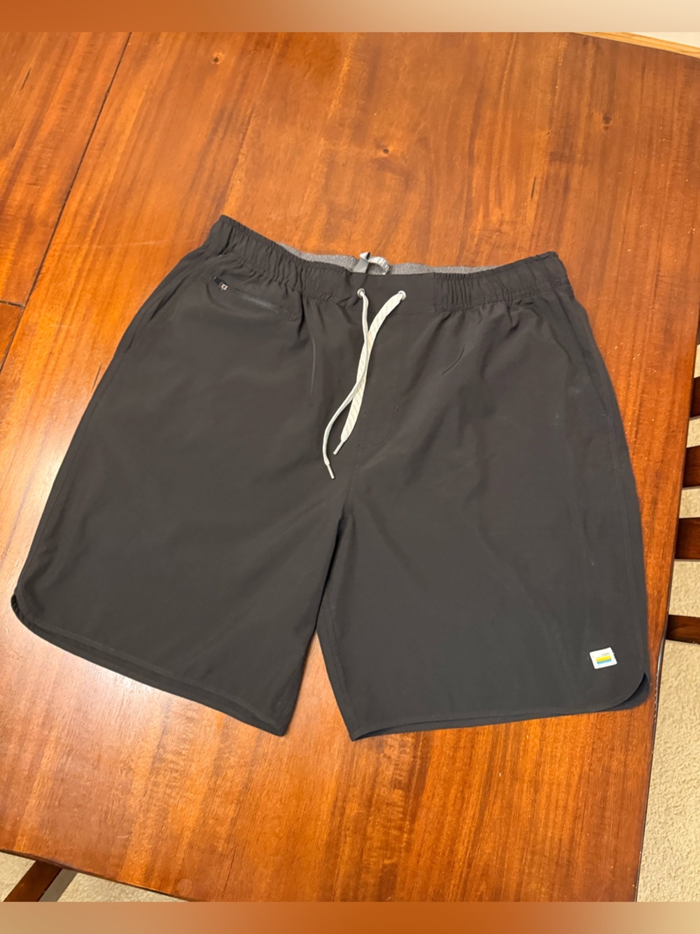 Men's Black Vuori Shorts